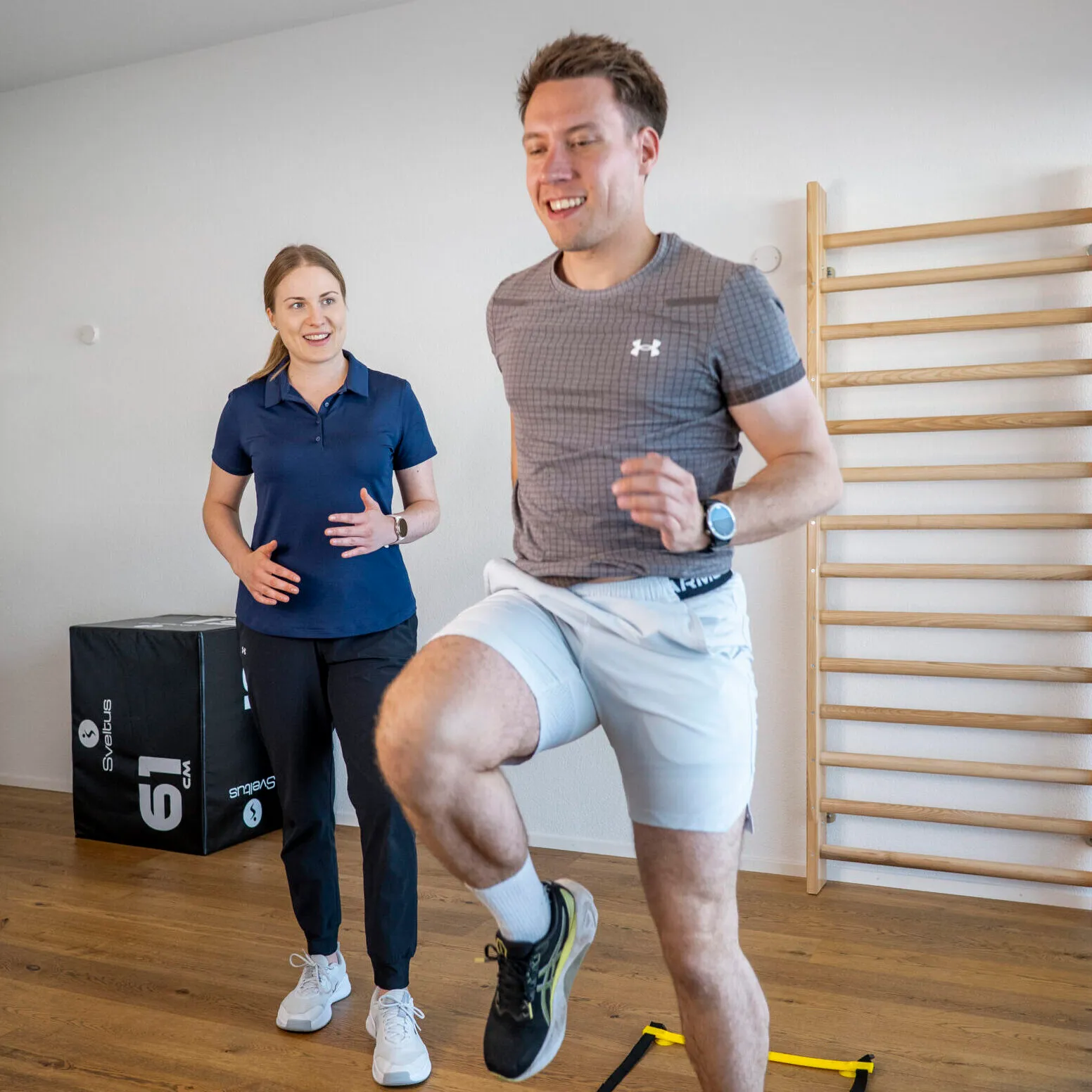 Übung in der Sportphysiotherapie
